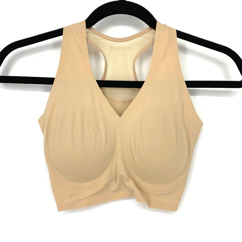 Seamless Tan Sports Bra